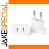 EU Plug Travel Charger Adapter for US Devices