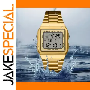 Luxury Digital Men's Chrono Sport Watch P9906
