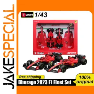 Bburago 1:43 2023 F1 Fleet Set Diecast Models
