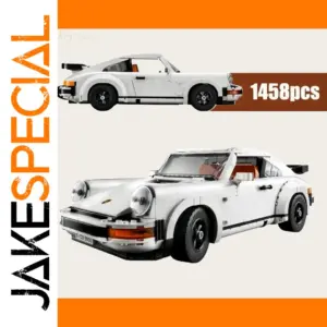 Retro Car Model Bricks Set 1458pcs for Adults and Teens