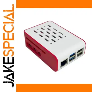 Raspberry Pi 5 Red-White Cooling Case