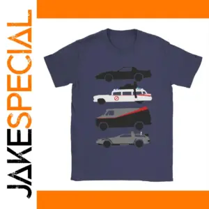 Knight Rider KITT & Back To The Future T-Shirts for Men