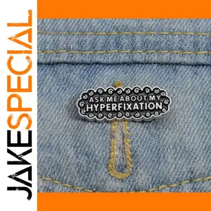 Vintage Enamel Pins for Mental Health Awareness