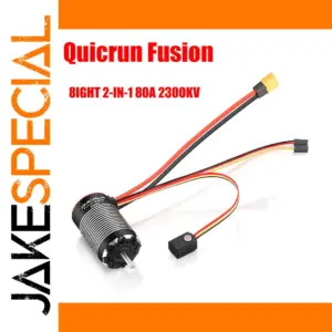 HOBBYWING Quicrun 8IGHT 2-in-1 ESC 80A 2300KV