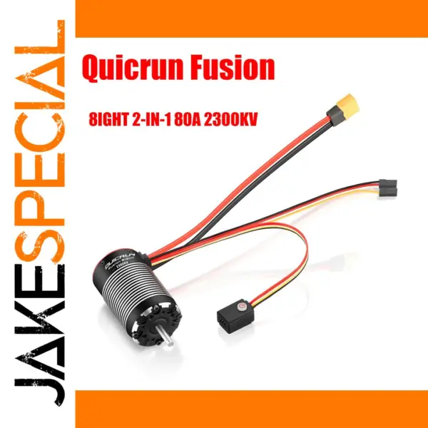 HOBBYWING Quicrun 8IGHT 2-in-1 ESC 80A 2300KV