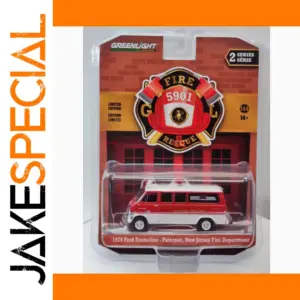 1970 Ford Econoline Van Fire Car Model
