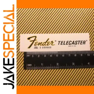3Pcs Fender Telecaster Headstock Decals Set