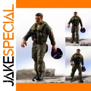 1/72 US Fighter Pilot Resin Figurine