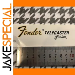 Fender Telecaster Custom Headstock Decal Set of 3