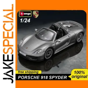 Porsche 918 Spyder & 911 GT3 Diecast Cars Set