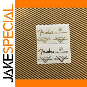 Fender Stratocaster Headstock Decal Set of 2