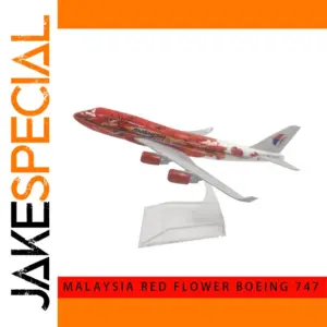 Boeing 747 Model Airplane Malaysia Airlines 1:400