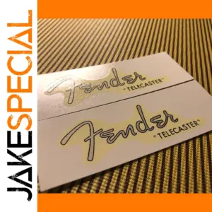 Fender Telecaster Headstock Decals - 2 Pack