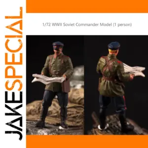 1/72 WWII Soviet Commander Resin Model