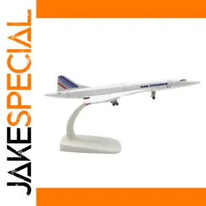 Air France Concorde Aircraft Model 20cm Display