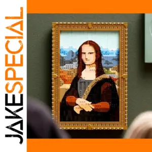 Mona Lisa Building Blocks Art Kit