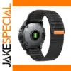 Woven Nylon Watch Band for Garmin Fenix 8