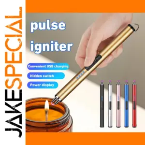 Windproof USB Arc Lighter for Candles & BBQ