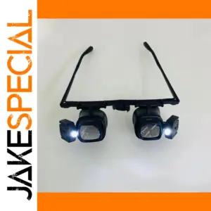 Square Acrylic LED Magnifying Glass for Electronics Repair