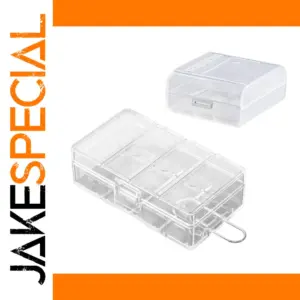 Durable Battery Storage Case for CR123/16340