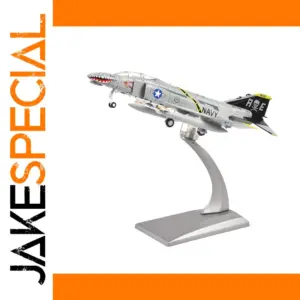 1/100 Scale Diecast F-4 Ghost Fighter Model
