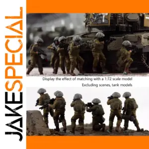 1/72 Israeli Defense Force Soldier Set (6 pcs)