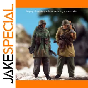 1/72 German Winter Soldier Model Set (2 Pieces)