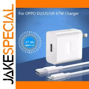 OPPO 67W Supervooc Fast Charger with Cable