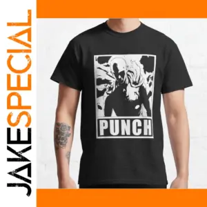 Superhero Manga One Punch Man T-Shirt for Men