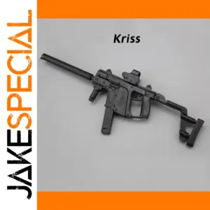 Kriss Black Firearm Replica Model 1:6 Scale