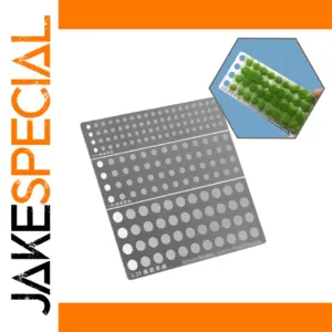 Model Static Grass Planting Template for Miniatures