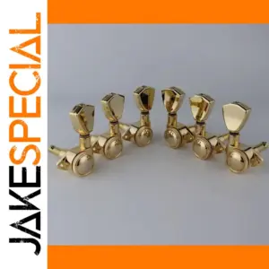 Gold Tuning Machines for Electric Guitars