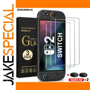 Tempered Glass Screen Protector for Nintendo Switch 2