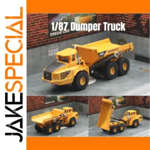 1/87 Diecast Dumper Tipper Truck Model