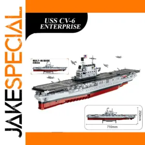 FC4206 Military Battleship Model Building Blocks