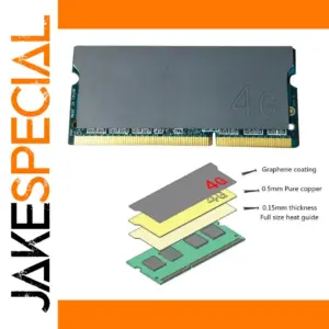 Graphene Cooling Heatsink for DDR4 RAM
