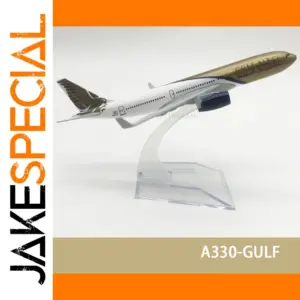 Gulf Air A330 Diecast Model Airplane 15CM