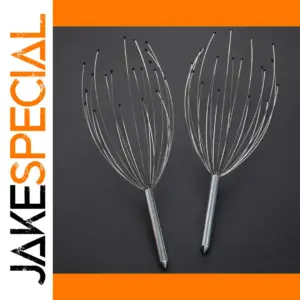 Stainless Steel Scalp Massager with 20 Claws