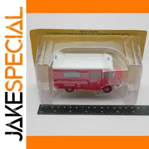 Diecast Ixo 1:43 Scale Citroen H Fire Engine Model