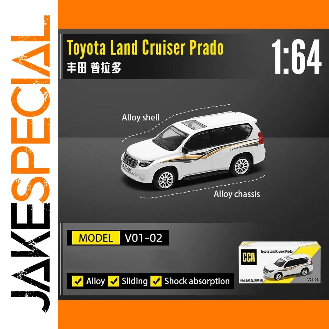 Toyota Land Cruiser Prado 1:64 Scale Model 1 Toyota Land Cruiser Prado 1:64 Scale Model