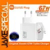 Original 67W Xiaomi Turbo Fast Charger for Mi and Redmi