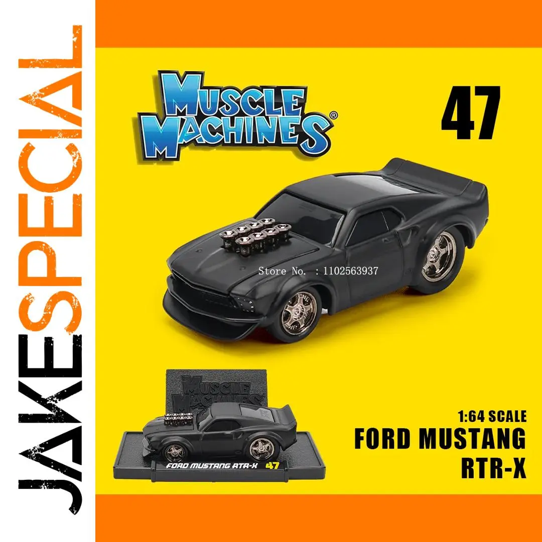 Maisto 1:64 Ford Mustang RTR-X Diecast Model 1 Maisto 1:64 Ford Mustang RTR-X Diecast Model