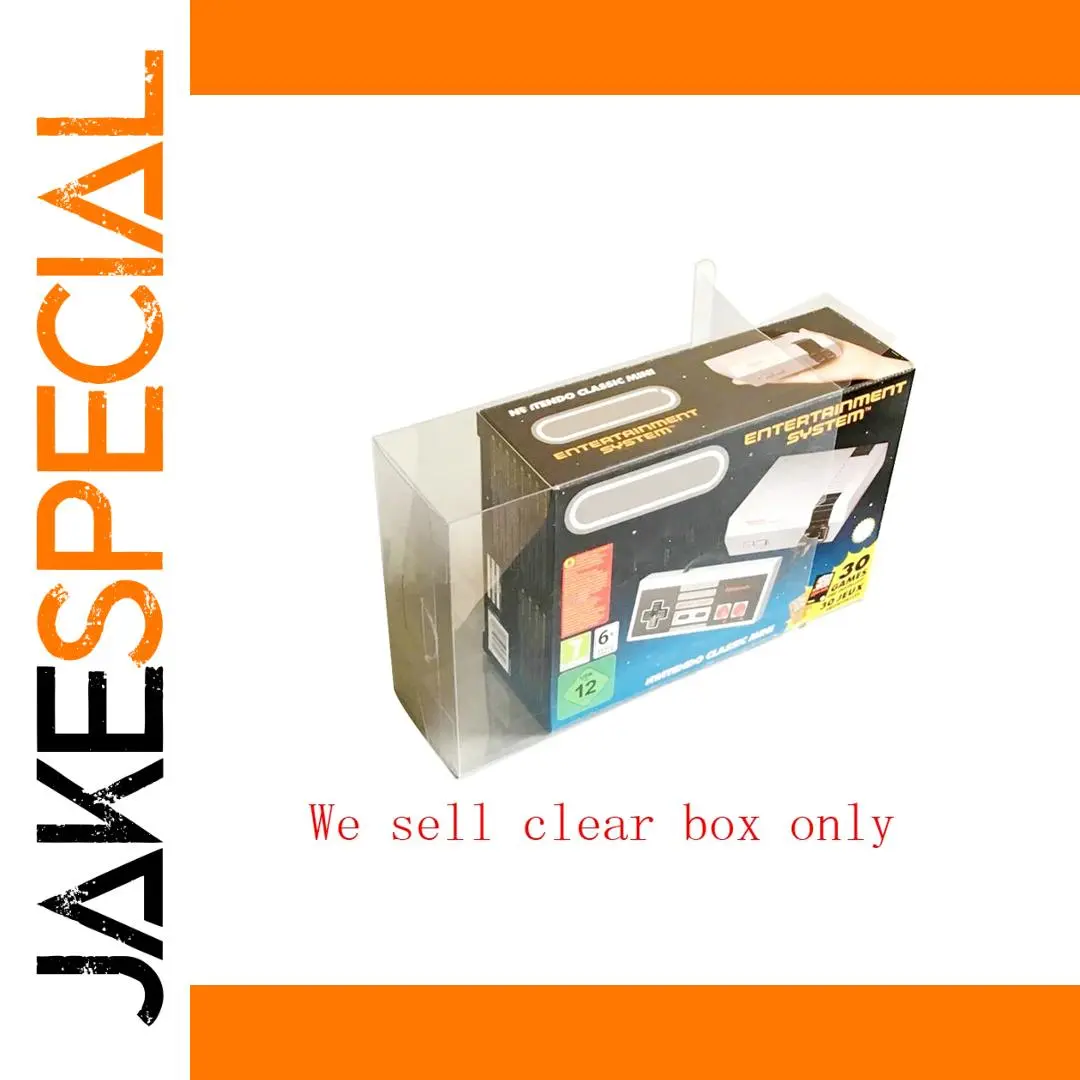 Transparent Protective Cover for NES Classic 1 Transparent Protective Cover for NES Classic