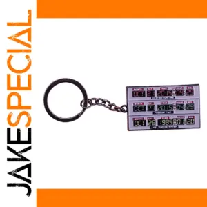 Time Circuits Keychain Back to the Future Replica