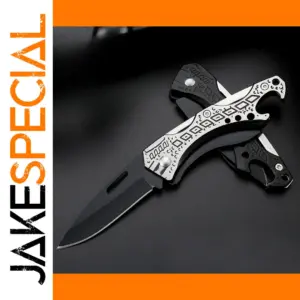 Folding Stainless Steel Knife for Camping