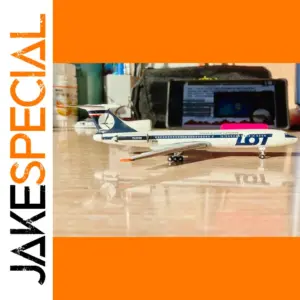 1:400 Scale Tupolev Tu-154 SP-LCB Model Airplane for Collection