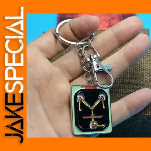 Back To The Future Flux Capacitor Keychain Sci-fi Fans