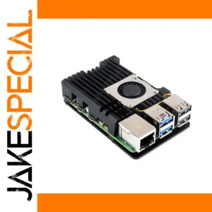 Aluminium Alloy Case with Blower Fan for Pi 5