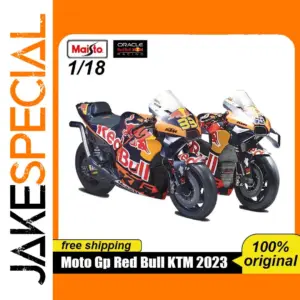 Maisto 1:18 2023 Moto GP Red Bull KTM Model