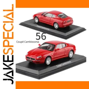 1:32 Scale Red Coupé Cambiocorsa Diecast Model